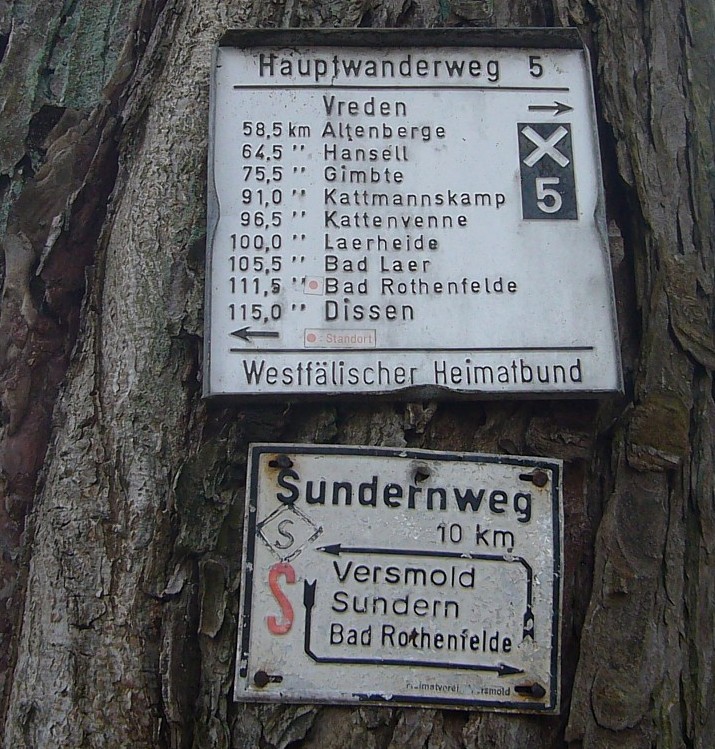 Westfälischer Heimatbund, Hauptwanderweg 5